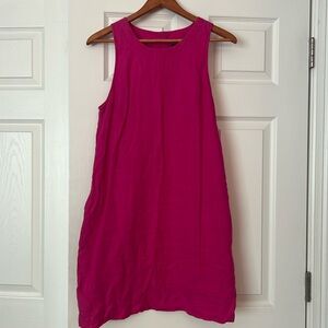 J. Crew Pink Sleeveless Dress